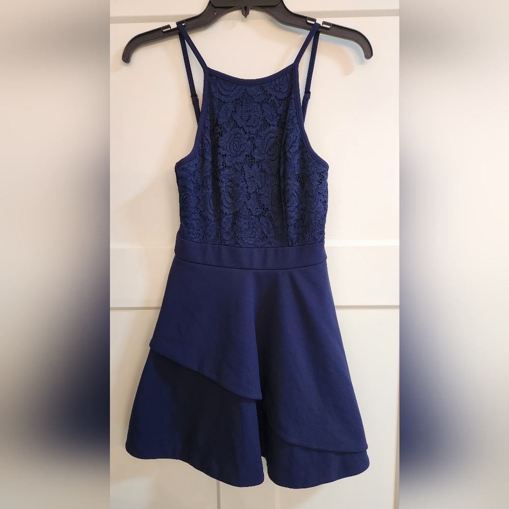 Speechless fit and flare mini dress. Size 1. Mwt
